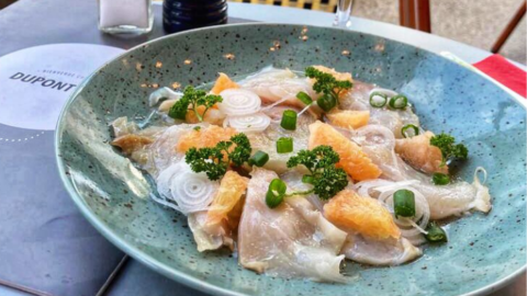 Ceviche de dorade aux agrumes