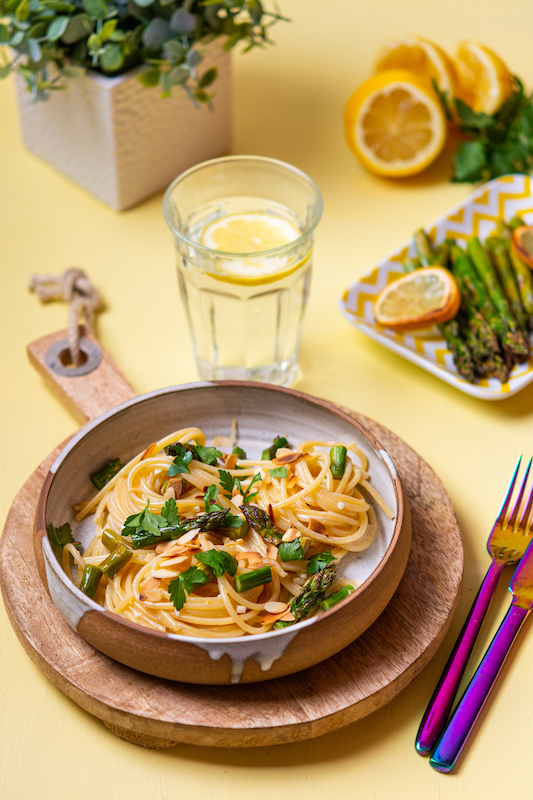 recette de Pasta al limone et asperges