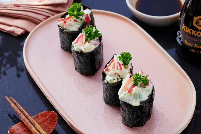 Gunkan maki sushi végétarien