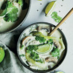 recette de Poulet Tom Kha Kai