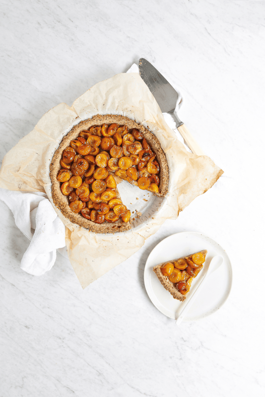 recette de Tarte aux mirabelles et au sarrasin