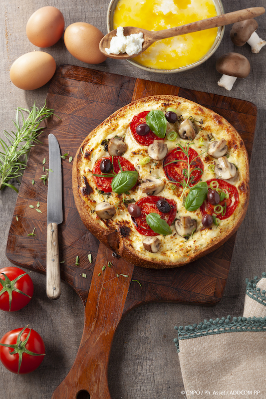 recette de Pain perdu façon pizza