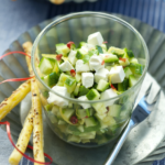 Tartare de courgettes au Caprice des Anges