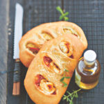 recette de Fougasse aux lardons et au chèvre