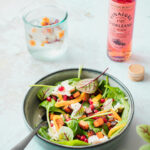 recette de Salade sucrée-salée au vinaigre