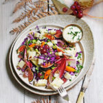 recette de Salade aux couleurs de l’été indien