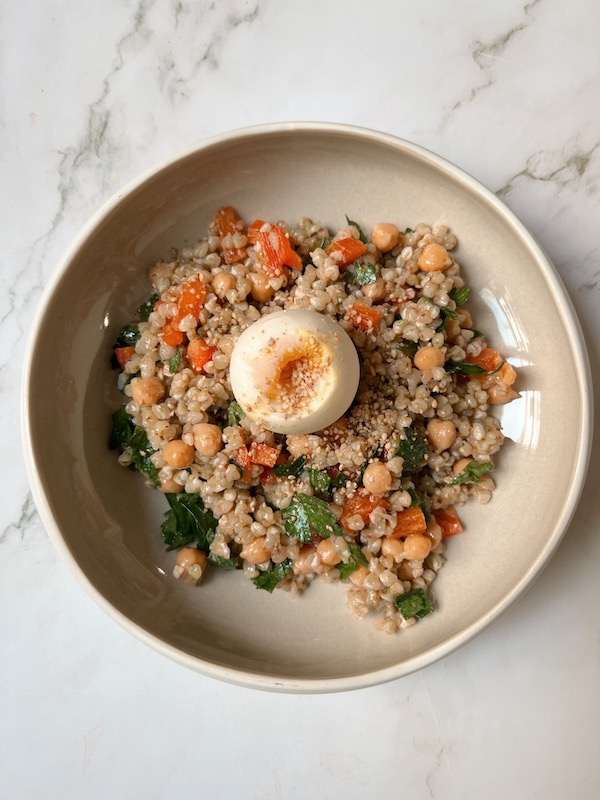 recette de Taboulé vitaminé au sarrasin