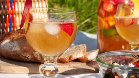 Sangria à la bière blanche