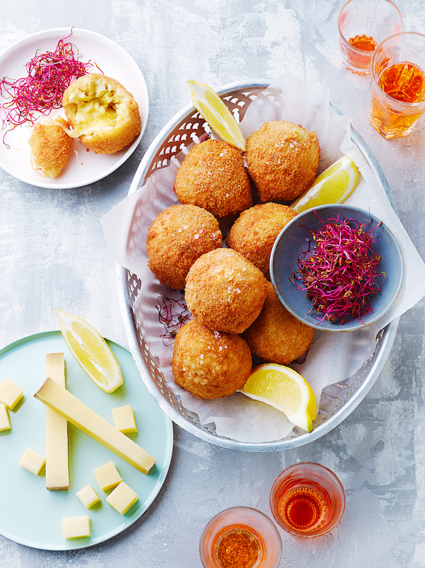 recette de Croquettes de risotto aux artichauts et comté