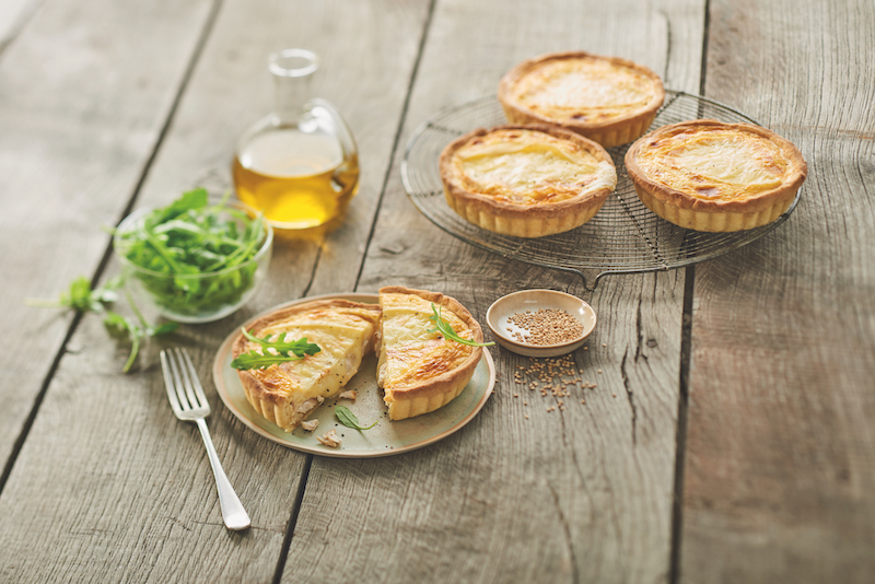 recette de Quiche à la volaille
