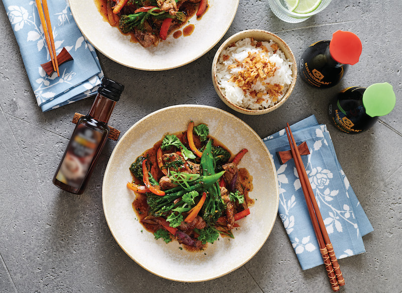 recette de Boeuf sauté au poivre noir