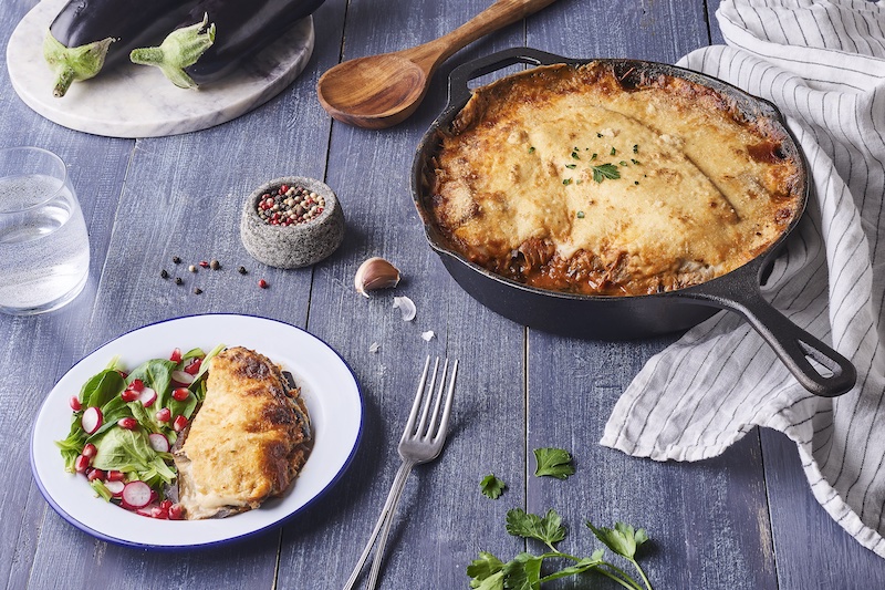 recette de Moussaka aux filets de maquereaux