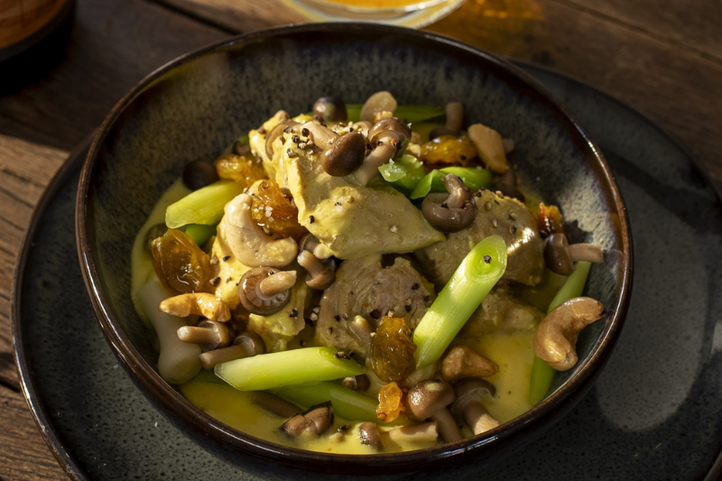 Blanquette de veau au Kari gosse