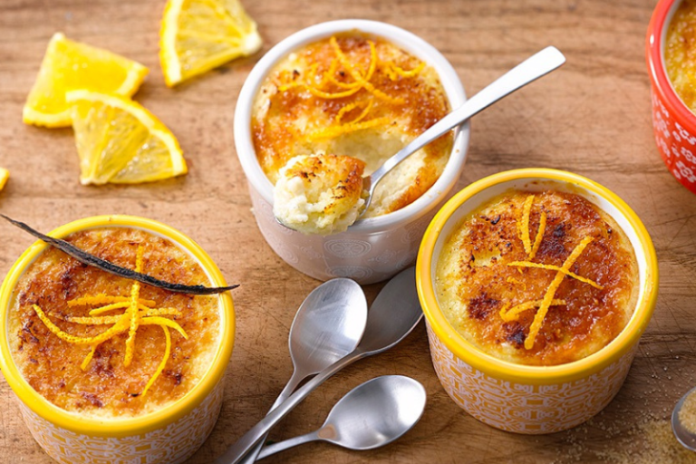 Floraline façon crème brûlée