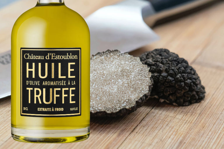 L’huile d’olive à la truffe d'Estoublon