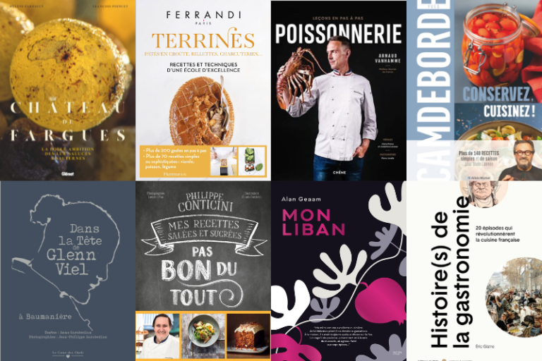Les livres gastronomiques de novembre 2022