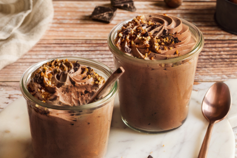 Mousse chocolat noisette