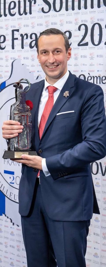 Xavier Thuizat Meilleur Sommelier de France 2022