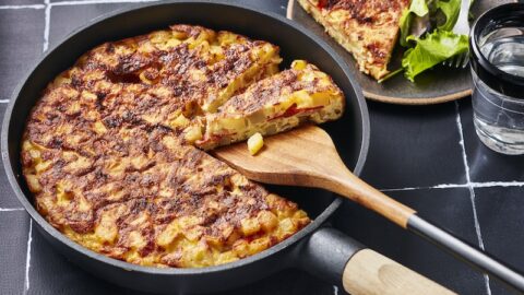 Tortilla au chorizo