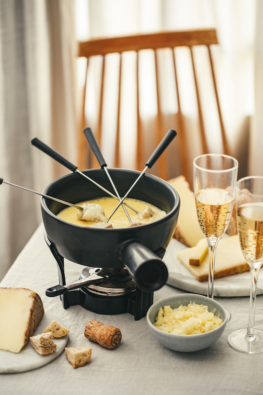 recette de Fondue au Champagne