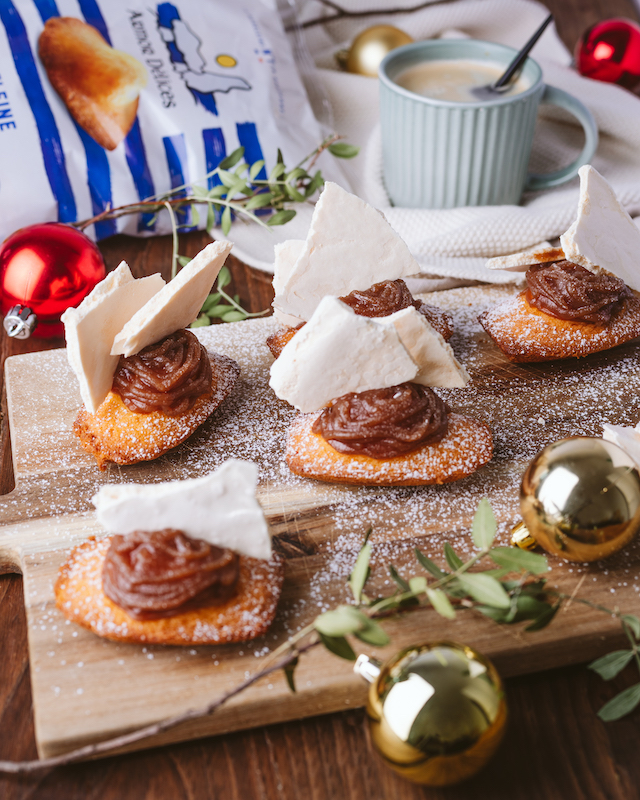 recette de Madeleines façon Mont-Blanc