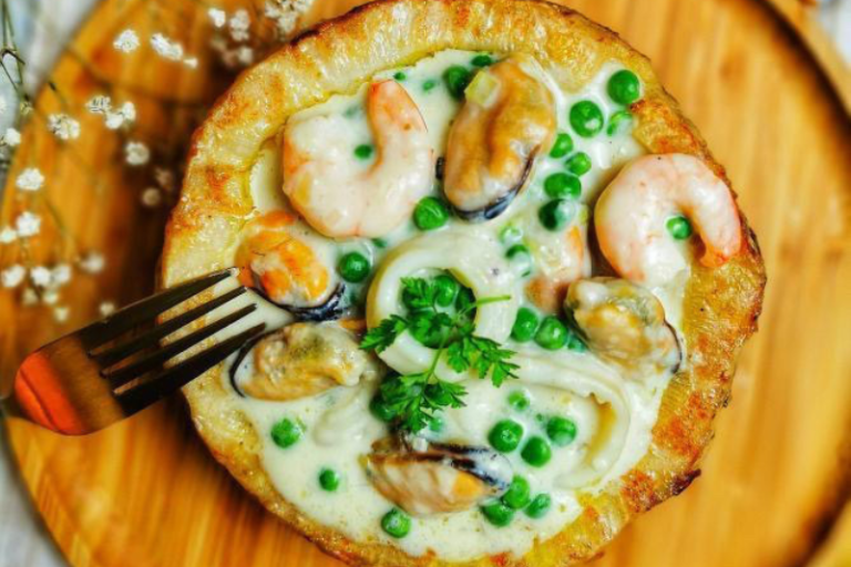 Blanquette de fruits de mer au pastis