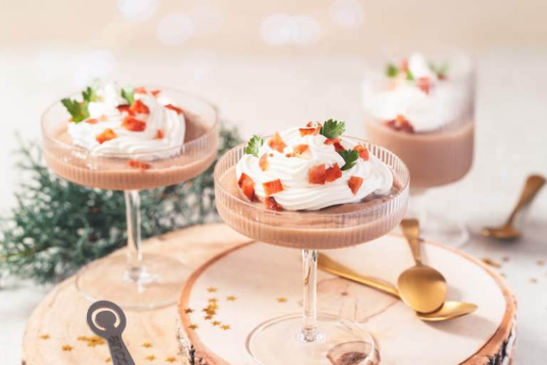 Cappuccino de châtaigne et chantilly de Cancoillotte