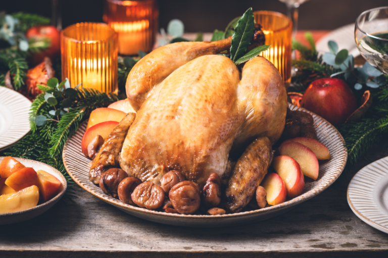 Dinde fermière d’Auvergne farcie