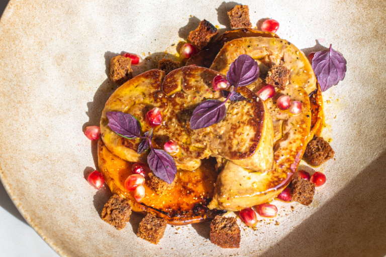 Foie gras poêlé au Sauternes