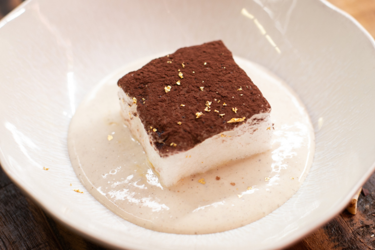 Ile flottante mokkachino
