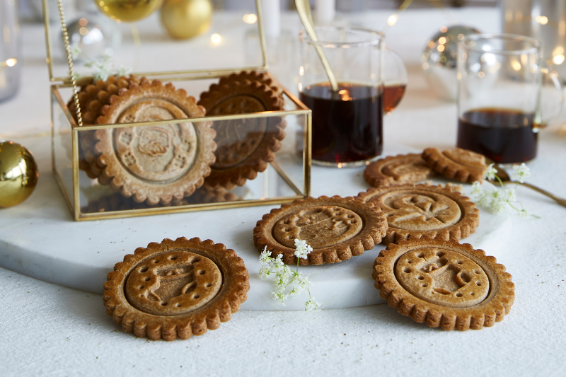 Sablés de Noël à la farine de châtaigne