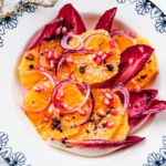 Salade de Noël orange et grenade