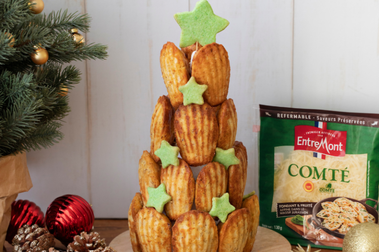 Sapin de madeleines salées