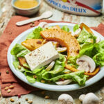 recette de Salade de butternut et champignons de Paris