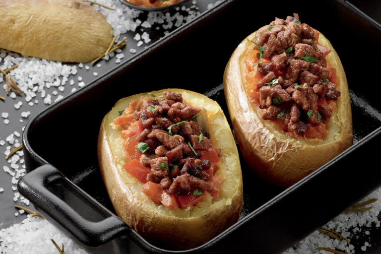 Pommes de terre façon Stroganoff