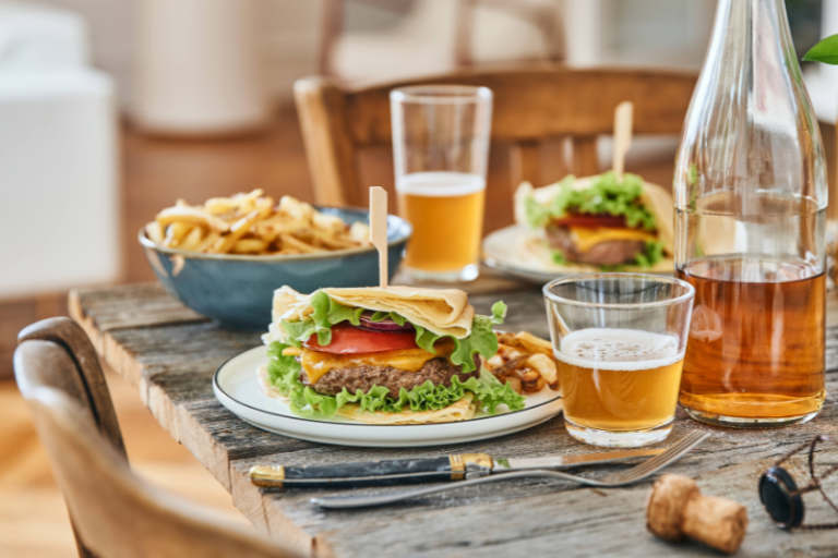 recette de Crêpes façon burger