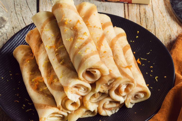 Crêpes tourbillon citron-orange