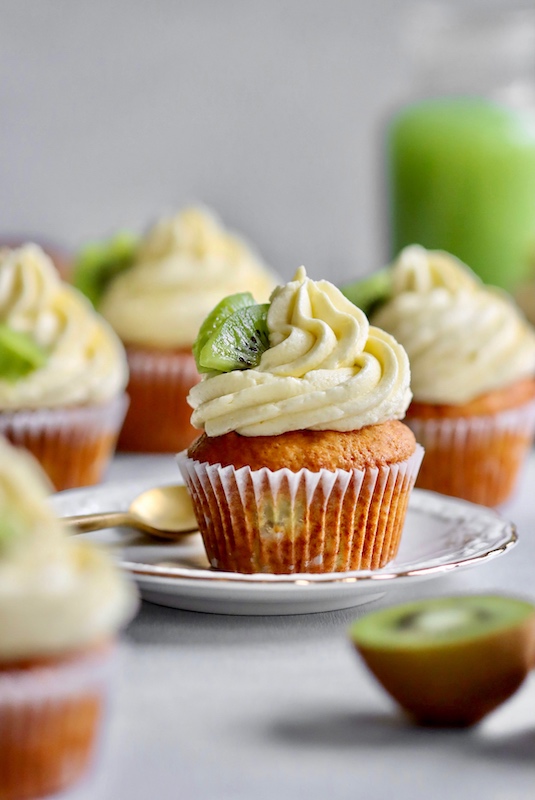 recette de Cupcakes au kiwi