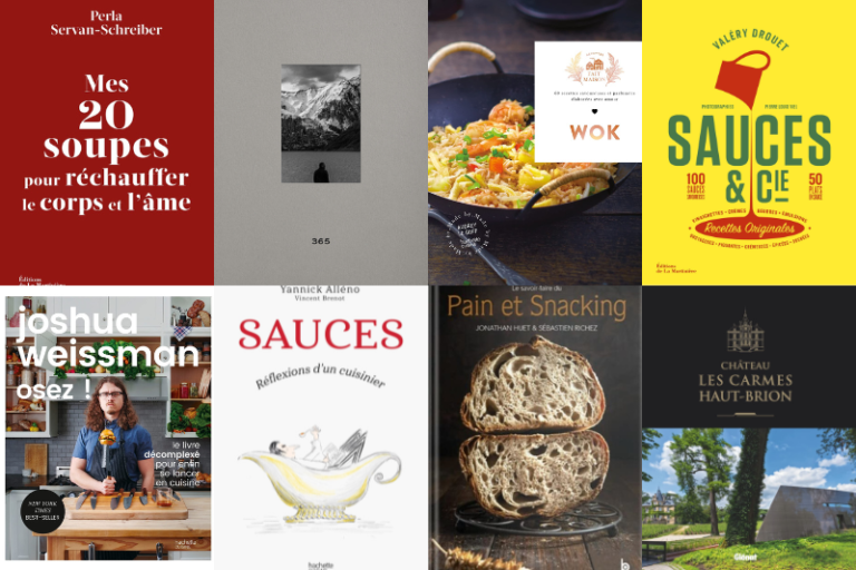 Les livres gastronomiques de janvier 2023