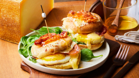 Muffins anglais au Gruyère