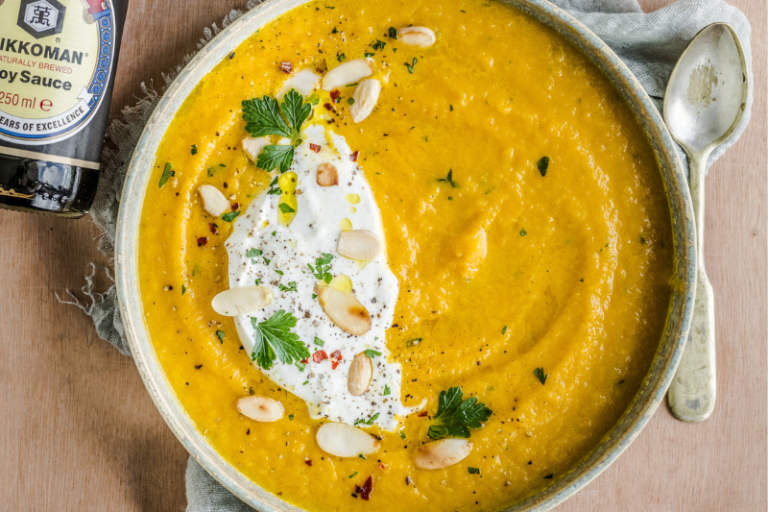 Soupe de carottes à la coriandre