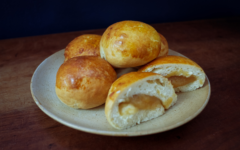 recette de Brioche à la pomme et à la cardamome