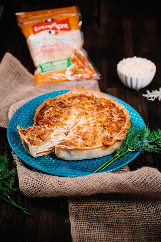 Tarte aux légumes et Trio Gourmand