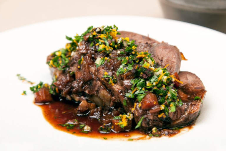 Jarret de bœuf alla gremolata