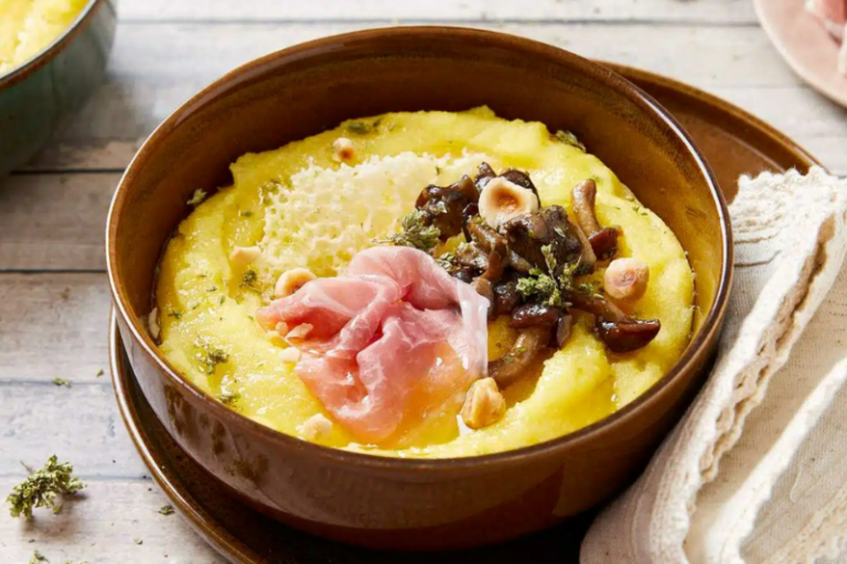 Polenta au Prosciutto San Daniele