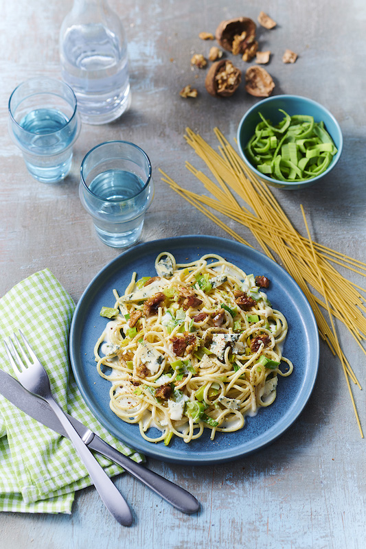 recette de Spaghetti aux légumes et aux fromages
