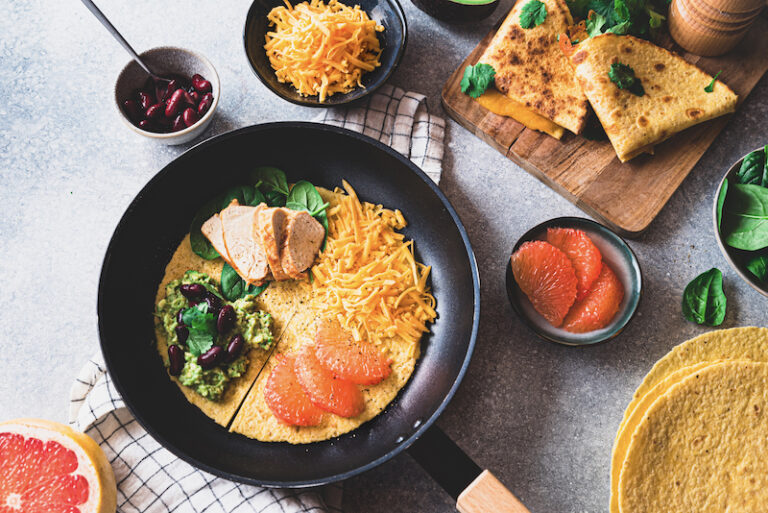 Tortillas express au pamplemousse