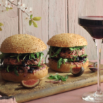 Burger au magret et aux figues