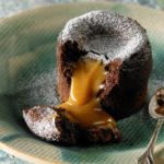Coulants tièdes au chocolat et caramel
