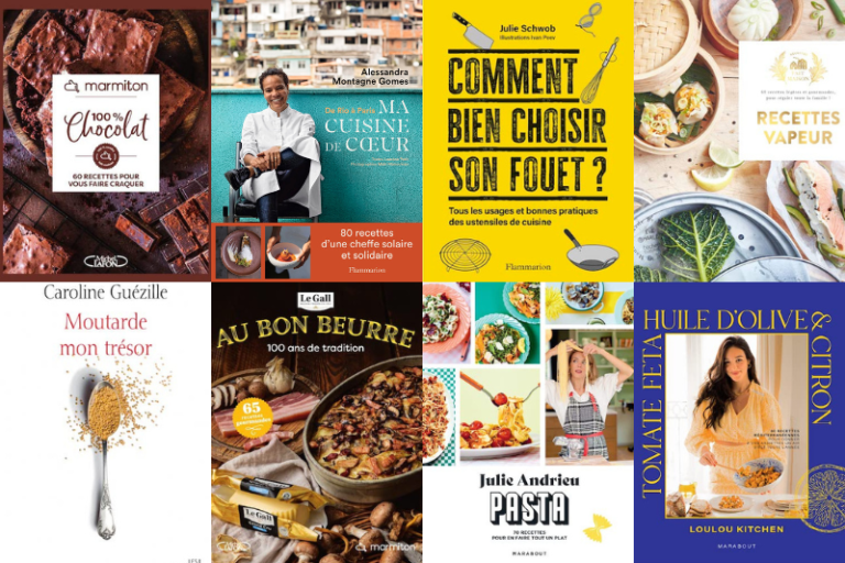 Les livres gastronomiques de mars 2023